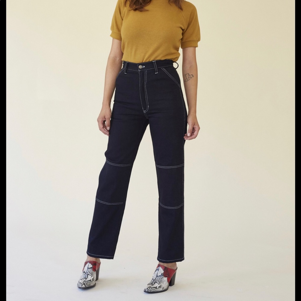 Lykke Wullf The Muir Workwear Jean in Midnight